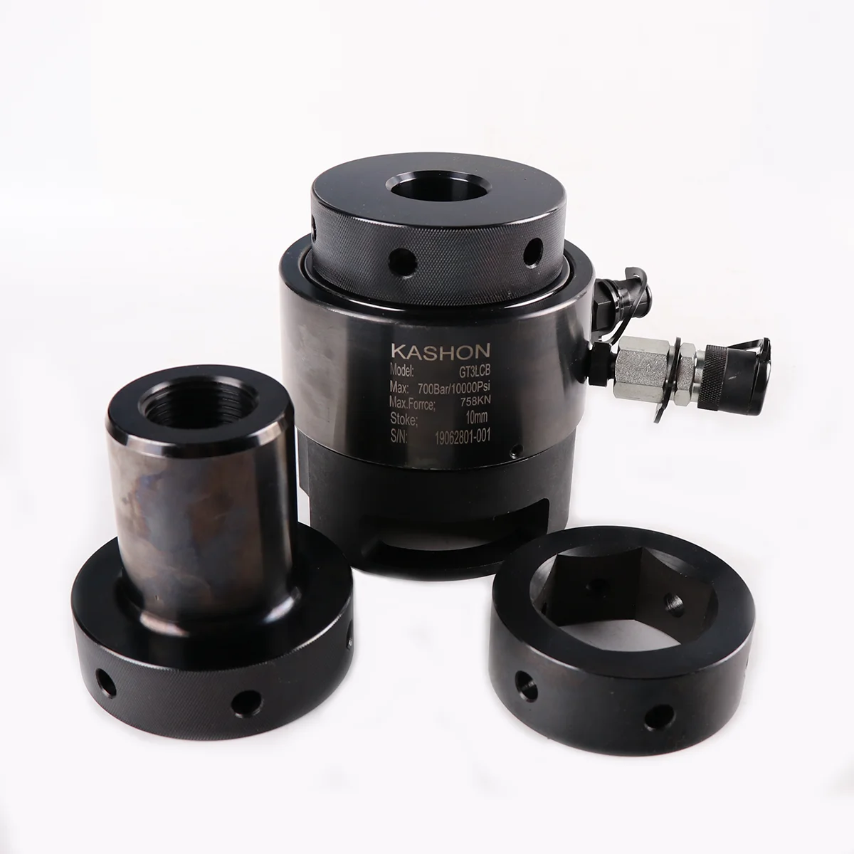 Factory Supply 150 Mpa Super High Pressure Interchangeable Head Hydraulic Bolt Tensioner for Thread M16-M95