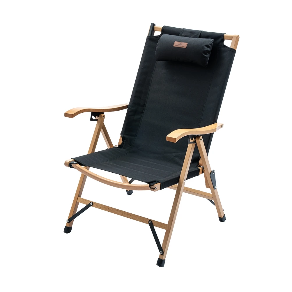 Oem Recliner Wood Camp Camping Chair Padded Camping Chair Design Custom Outdoor Furniture