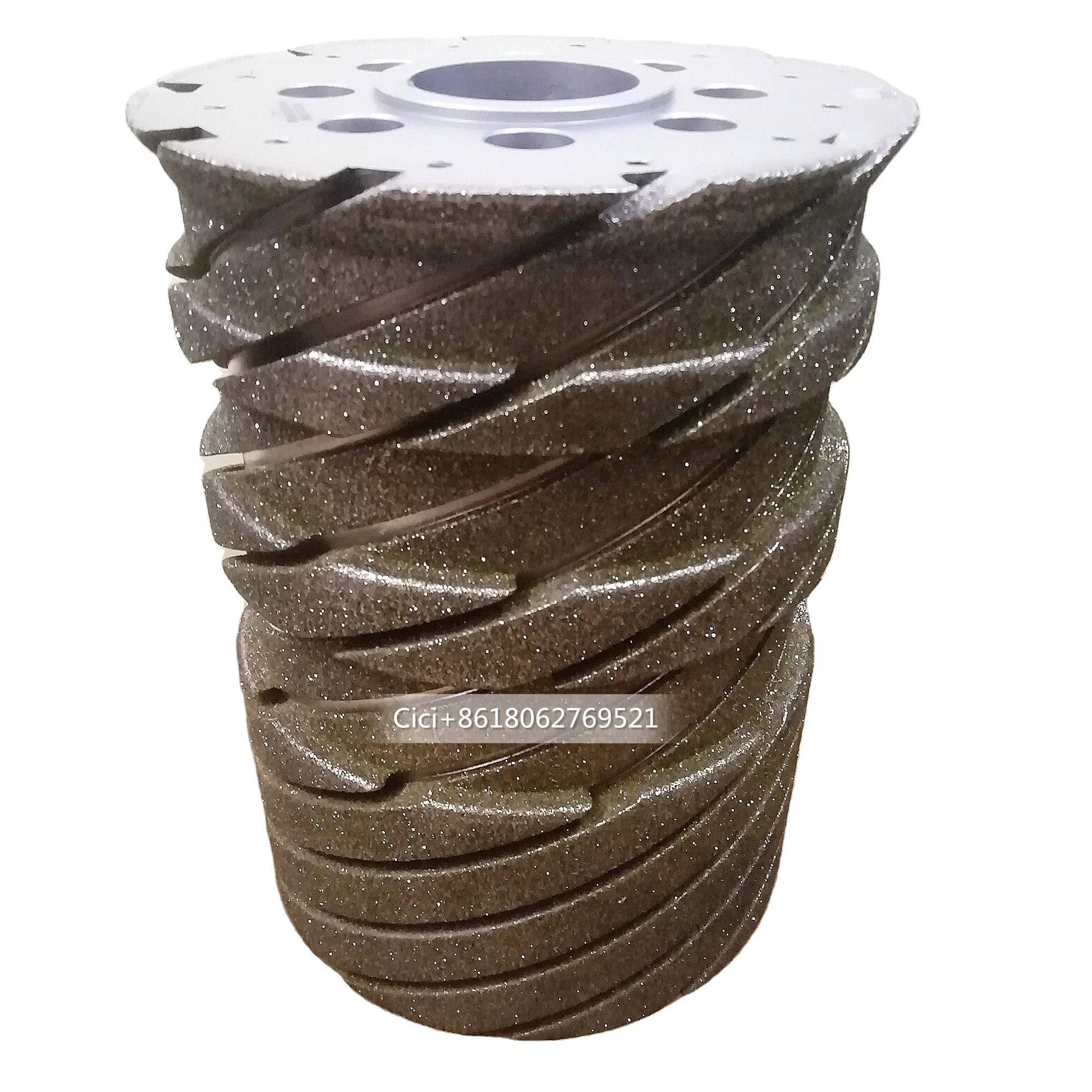 OEM customized electroplated diamond tools fiberglass  grinding calibration drum wheel for glass fiber carbide grinding wheel