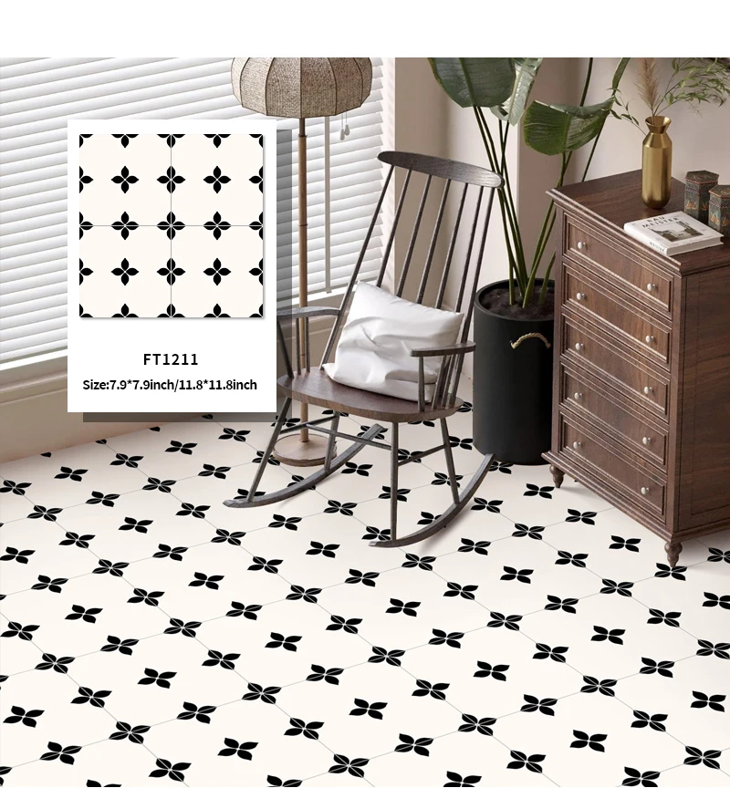 JORUNNS 12 icnh home use diy peel stick floor tiles best price self adhesive pvc floor tiles others wallpapers/wall panels