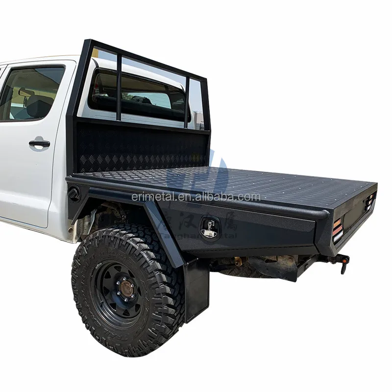 4x4 алюминиевая двойная кабина под заказ ute лоток с боковой коробкой и грязевой аркой для пикапа triton/ranger/hilux