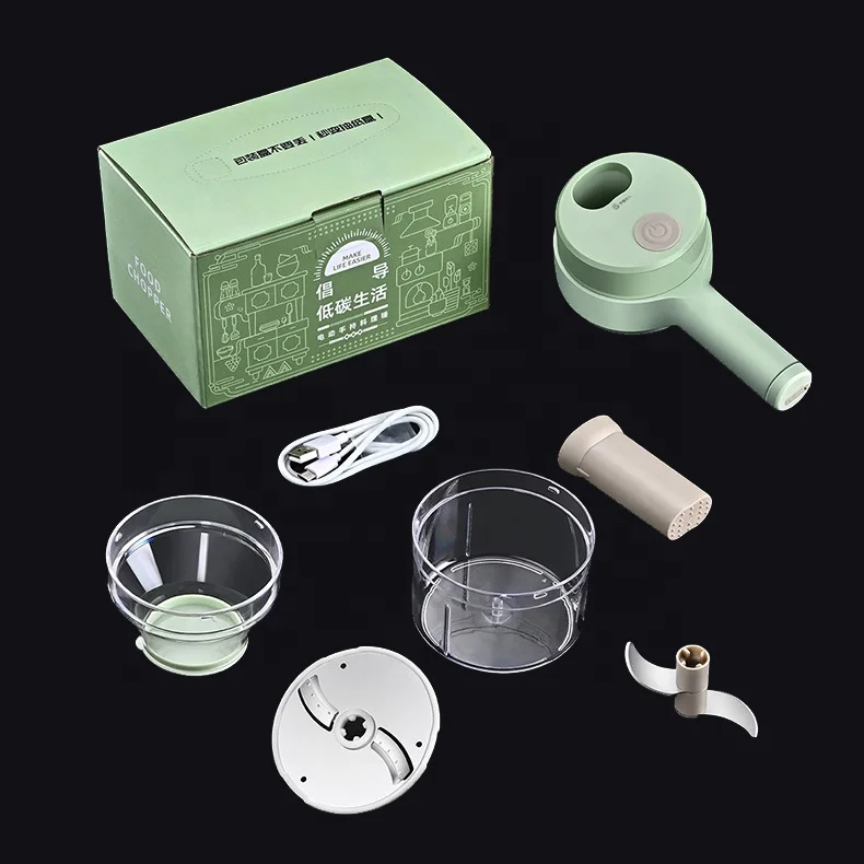 Unique Manufacturer Kitchen Portable Ginger Slicer Chopper Multifunctional Electric Garlic Vegetable Chopper Cutter