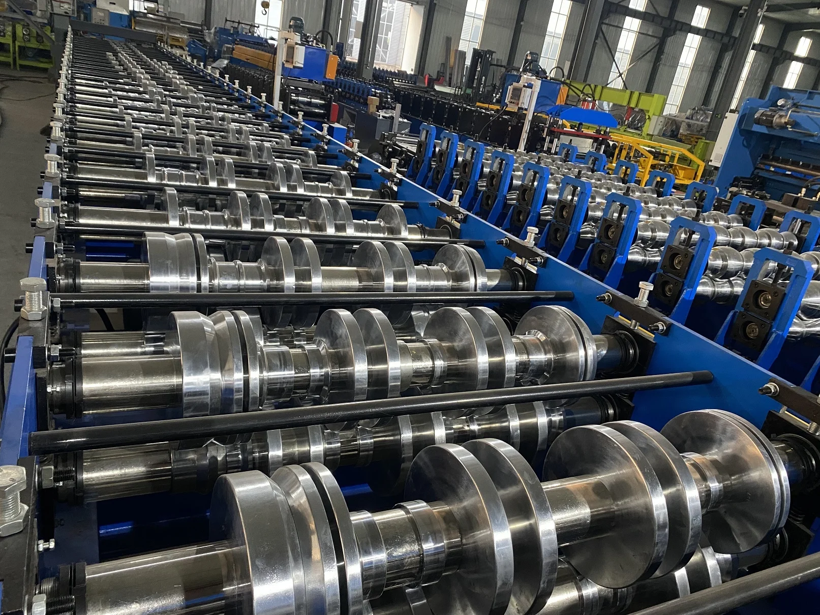 ZHONGTUO America USA 3'*36' 36 inch Composite Floor deck rolling forming machine for Type A B F N