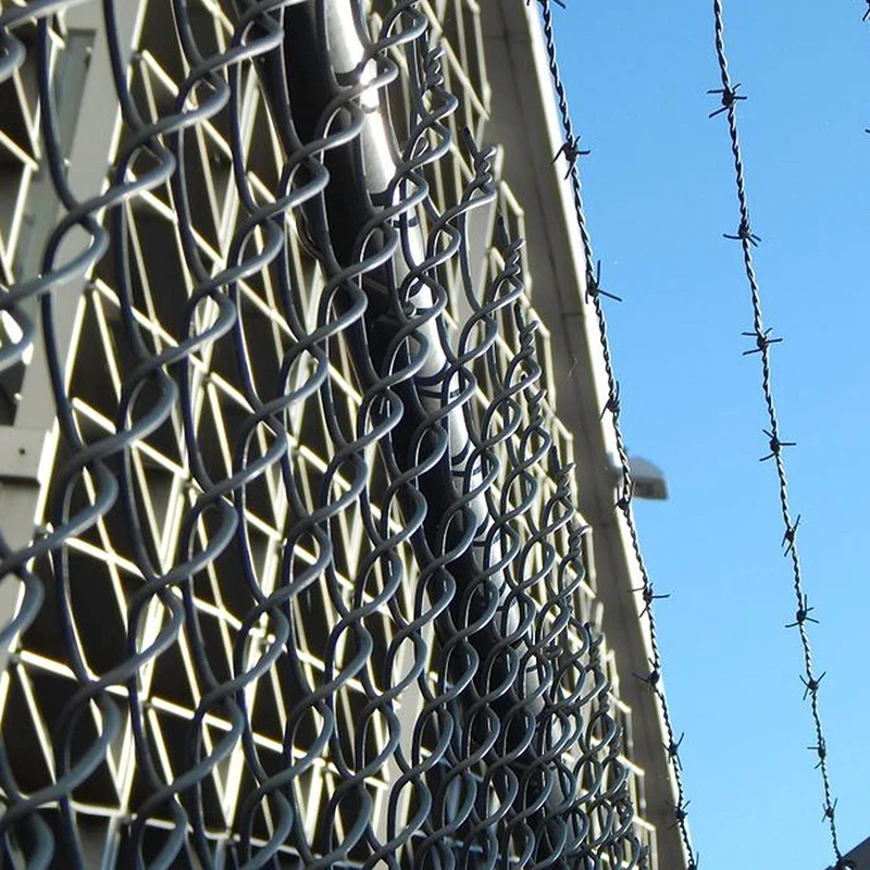 Green chain link fence/ buy chain link fence/ Ghana 1.8mm 5ft cyclone wire fence