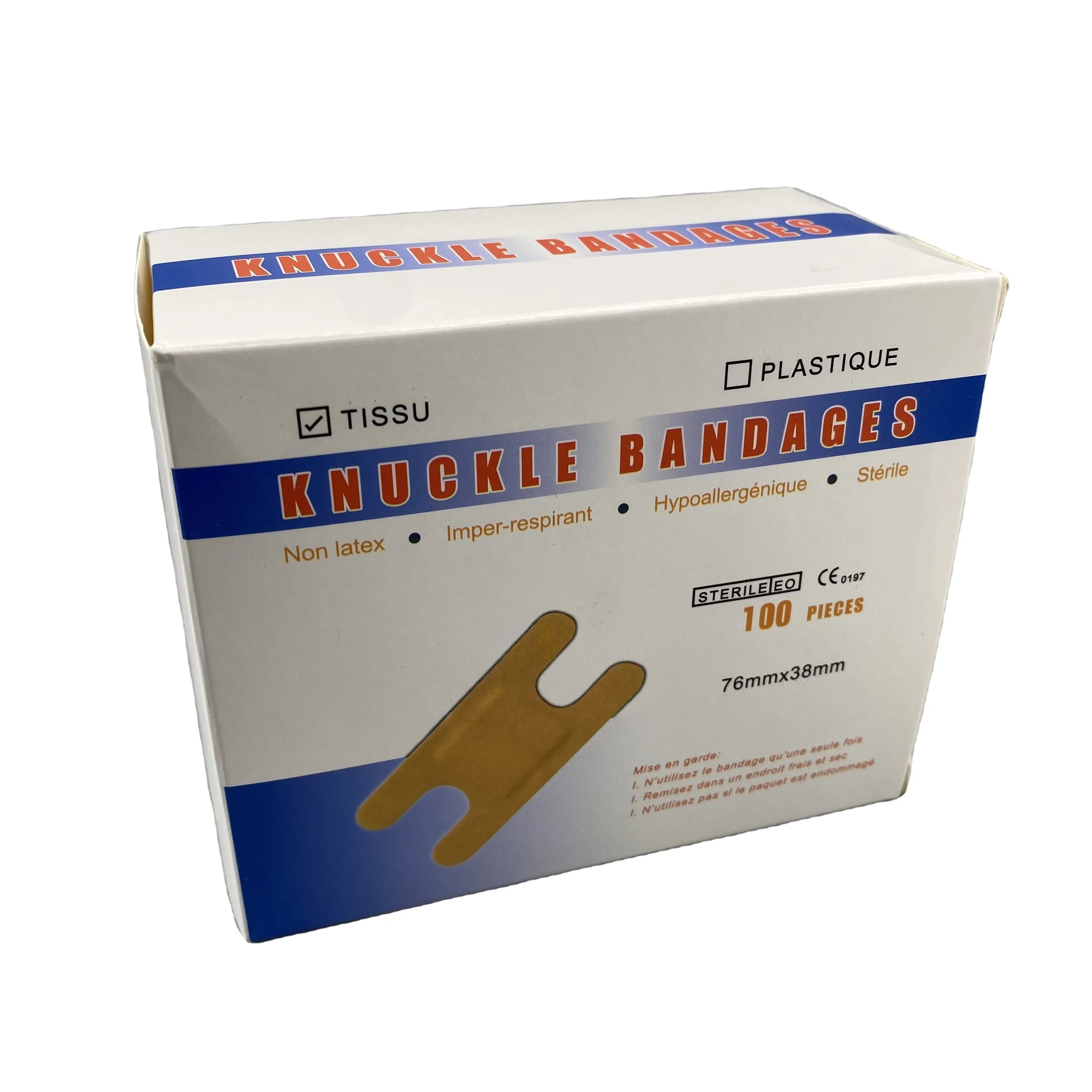 Highly elastic flexible first aid bandage elastic adhesive strip bandage First aid plaster