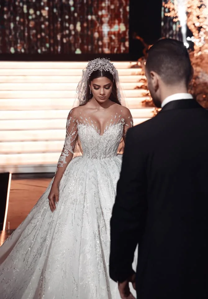 Eslieb на заказ бальное платье Gelinlik 2020 Свадебные платья с длинным рукавом Trourok Vestido de noiva akanjo