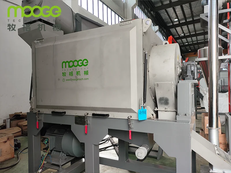 PET Bottle Cleaning Crusher Shredder Machine Plastic Crushing Washing Line