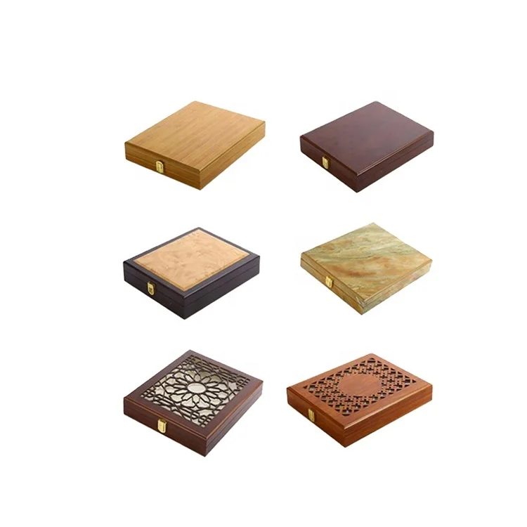 Business Gift Usage Low Price Wood  Plaque  Box