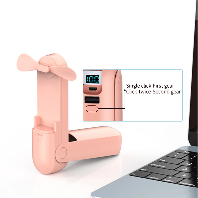 2021 New Top Battery Display Hands Free Electronics Dropshipping Earphone Box For Mobilephone With Micro Fan and power bank