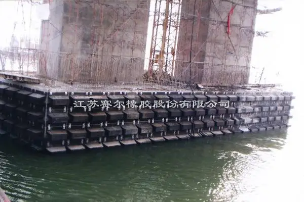 GD280H*2500L 540*430*40 Boat Rubber Yokohama Type Fender GD Floating Dock Bumpers