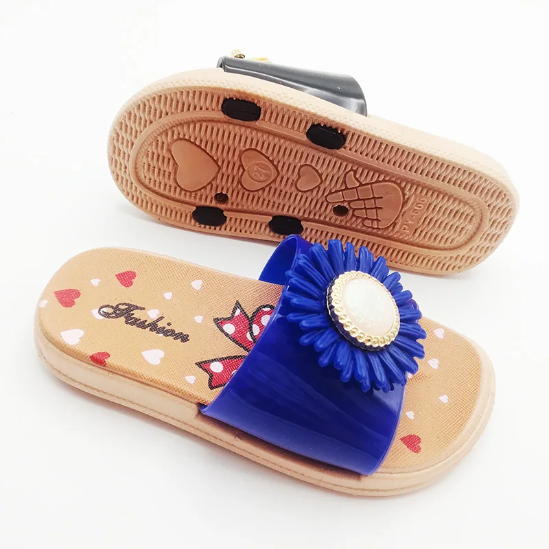 New style good quality Platform PVC Summer beach Kids Flip Flop Slippers