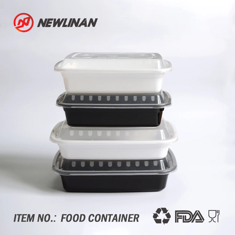 Meal Prep Containers 1 Compartment Lunch Boxes Food Storage Container with Lids,BPA Free Plastic Bento Box