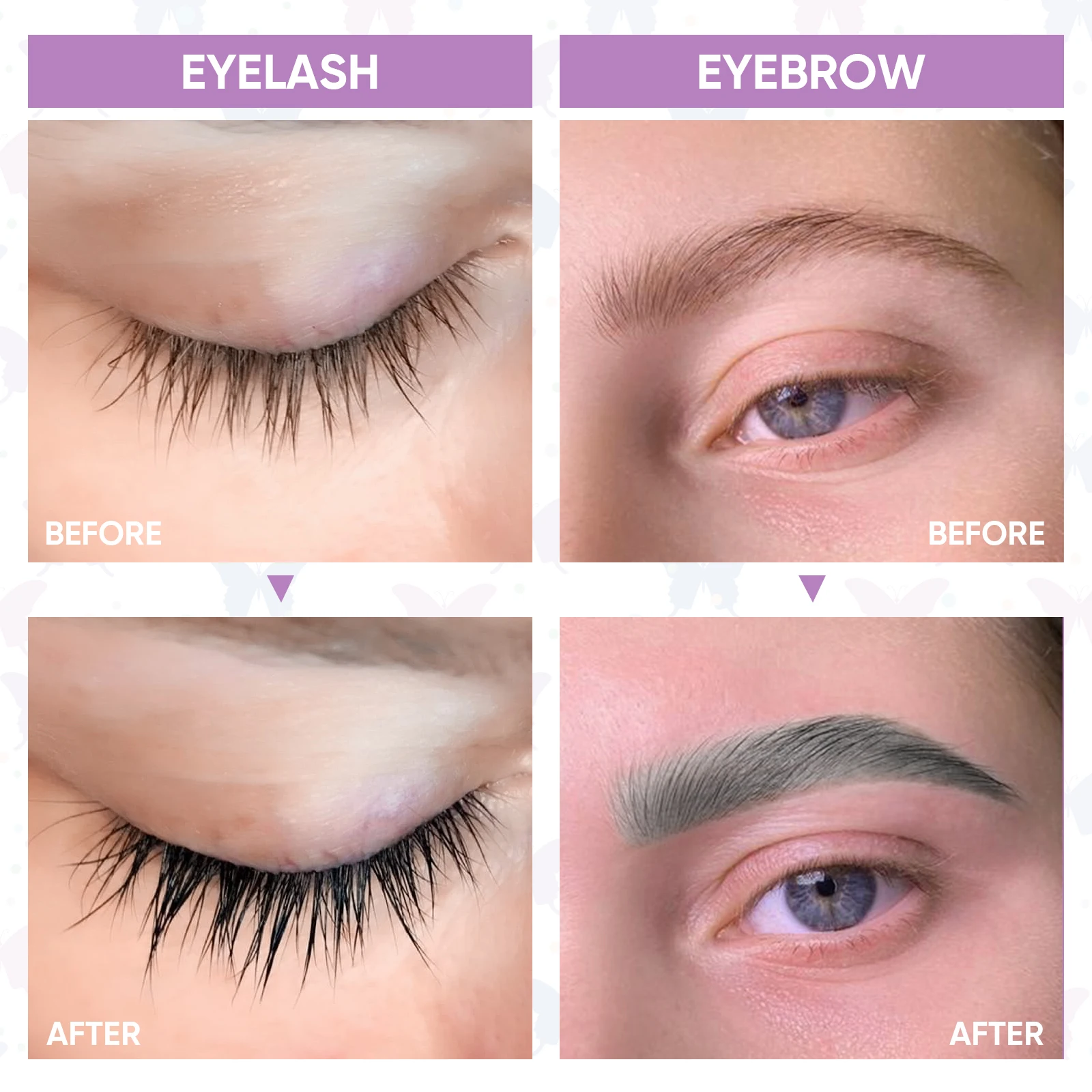 Custom Label Logo Eyelash Tinting Kit 0.8g Pouch Eyelash Lift Tinting Kit At Home diy Lash Tinting Pouch Kit