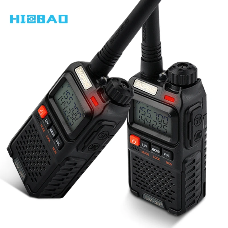 Baofeng Ham Radio 4 Watts 99 Channels Long 5KM UHF/VHF Walkie Talkie