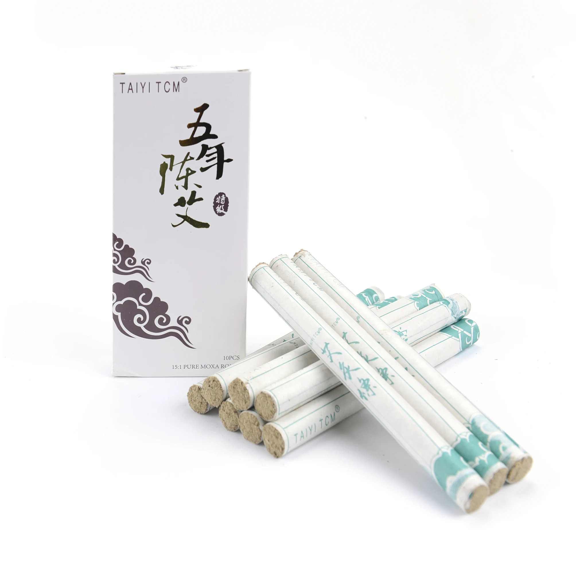 Traditional Chinese Medicine Warm Moxibustion Stick Pure Moxa Rolls