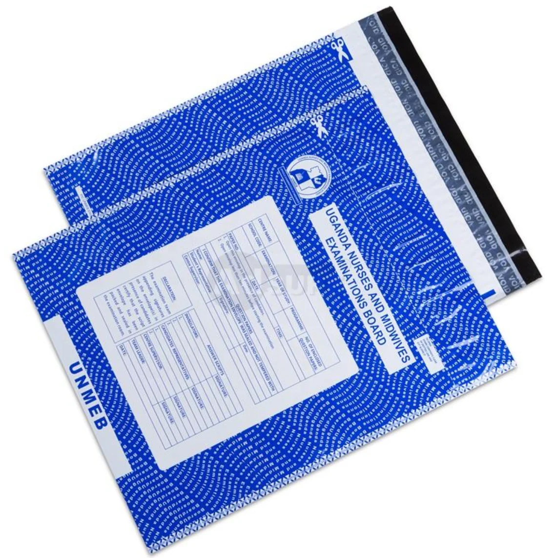 Прозрачный защитный пластиковый депозитный пакет с защитой от конвертов