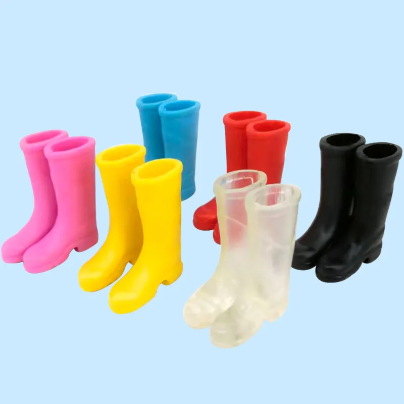 1:12 Doll Toy High Heels Mini 2.7cm Model Miniature Plastic Boots