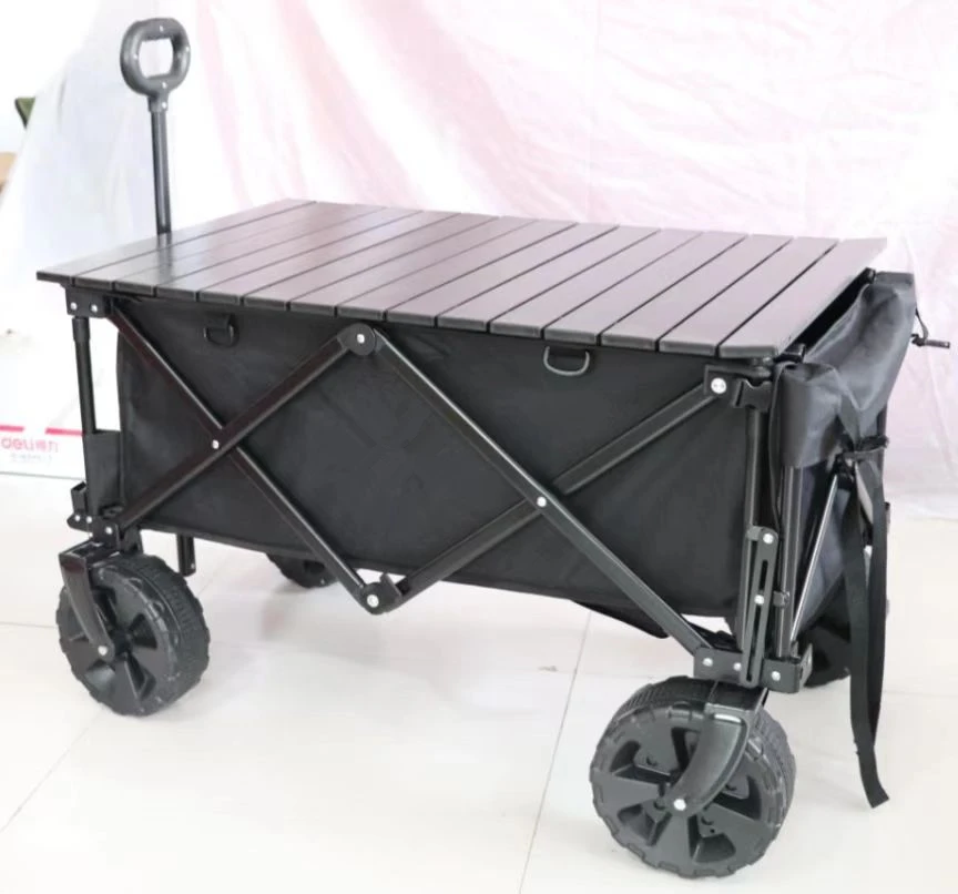 2023 New Product Garden Folding Porter Foldable Camping Beach Foldable Folding Cart Stroller Wagon FW80