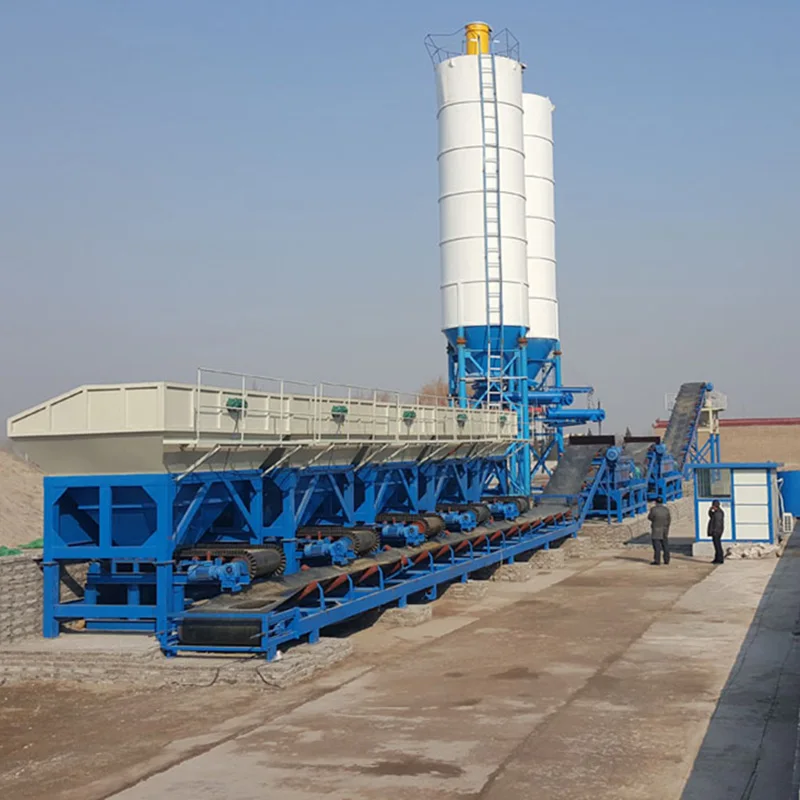 Top brand Automatic 25-240m3/hr China manufacturer modular concrete batching mixing plant price