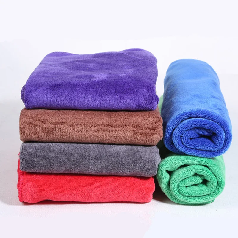 China Wholesale Microfiber  Quick Dry Cleaning Cloth Towel Different Color