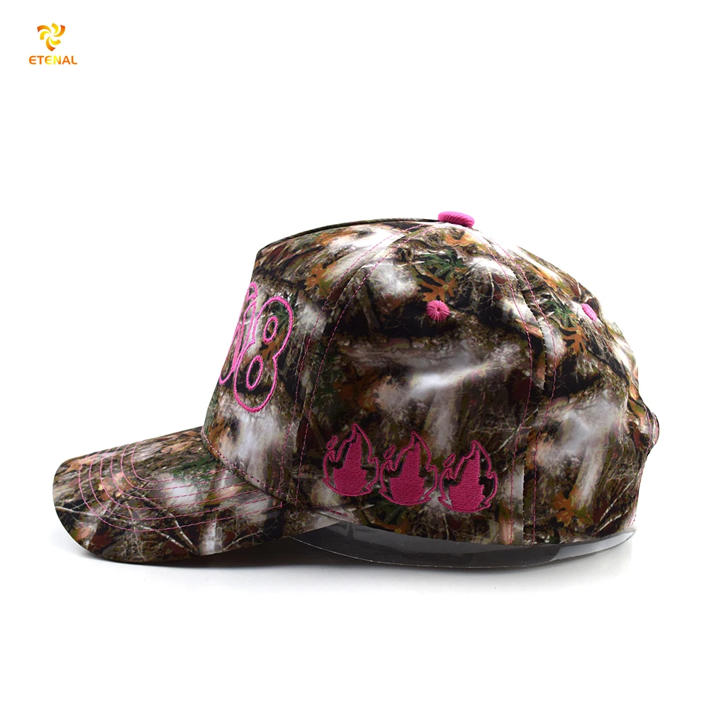 5% OFF Wholesale custom camo baseball caps pink camo baseball cap