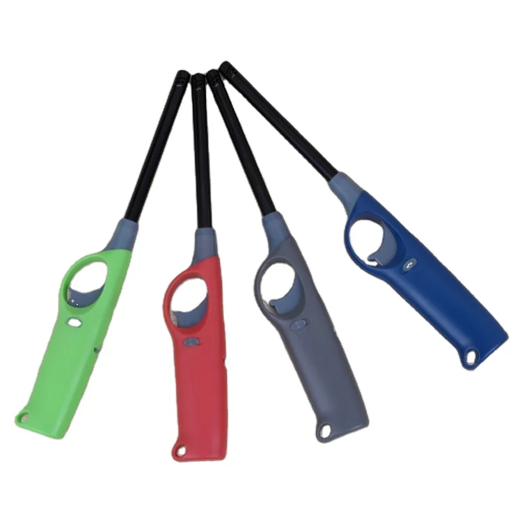 
Factory Outdoor Barbecue Gas Lighter With Customizable Logo And Color 