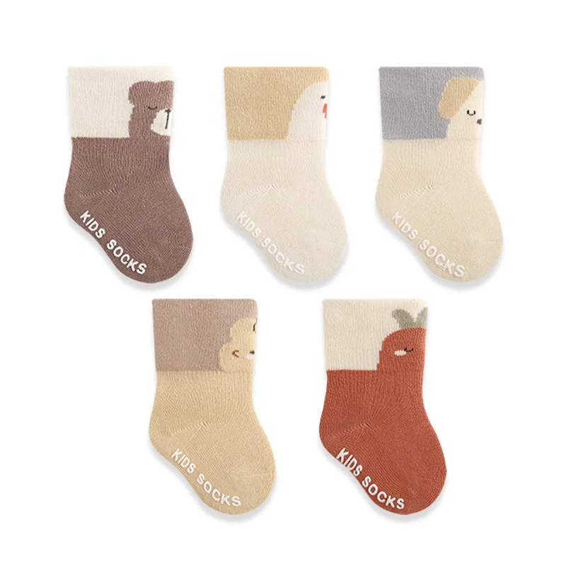 Manufacturer Mid-calf Custom Design Newborn Baby Stocking Cotton Wholesale Kids Socks Korean Baby Socks