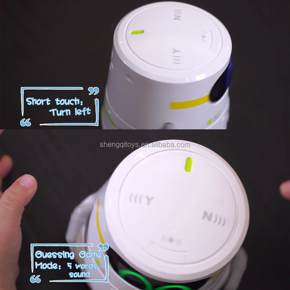 LK Toys Robot Interactive Robot Companion Smart Talking Robot with Voice Control Touch Sensor Dancing Singing Recording Repeat