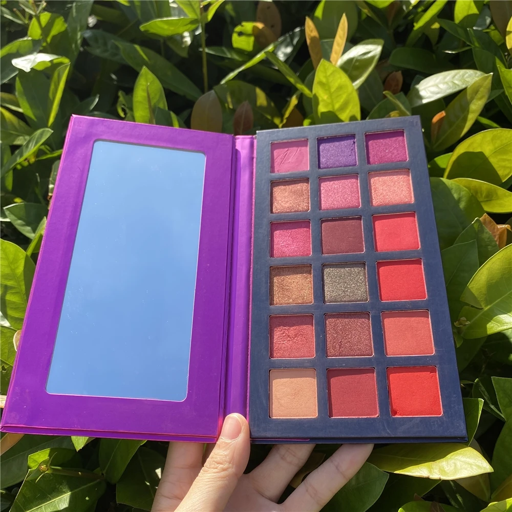 Professional palette your brand pigment eyeshadow custom eye shadow pallet with great price