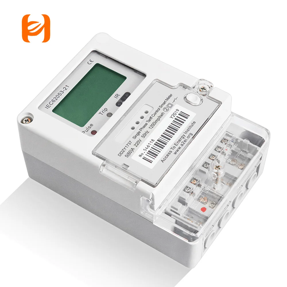 China Manufacturer Single Phase Wifi Smart Energy Meter