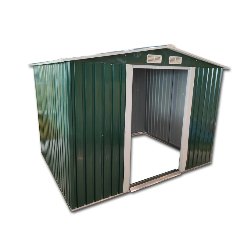  Новый металлический садовый сарай 8X10FT Apex инструмент для хранения