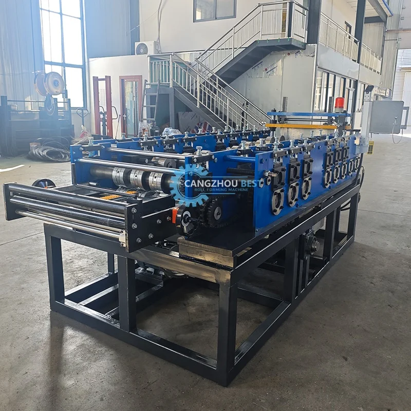 Portable Metal Roof Standing Seam Profile Roll Forming Line Machine for Colombia