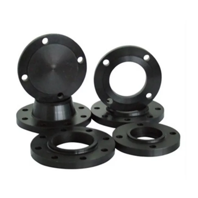 A105 flange manufacturers custom carbon steel weld flange, A105 black paint  carbon steel slip on flange
