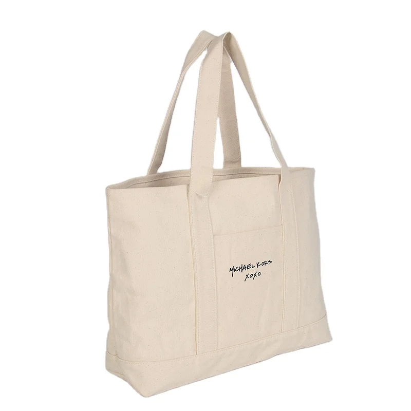 Top sale designer tote bags cotton canvas tote wholesale cotton shopping bag for sale