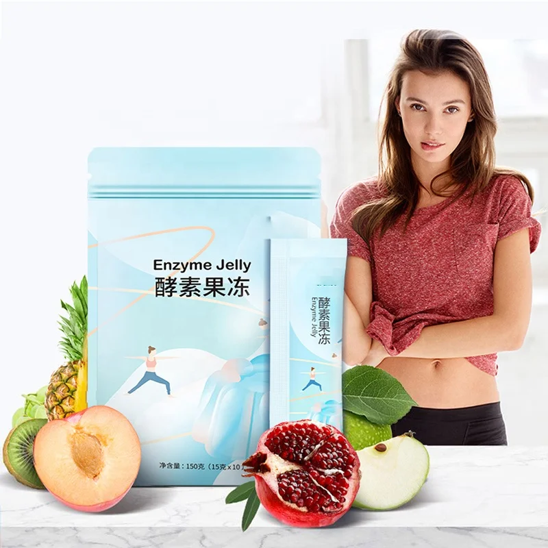 OEM/ODM зеленое здоровье тела для похудения смешанные фрукты и овощи детоксикация фермент желе