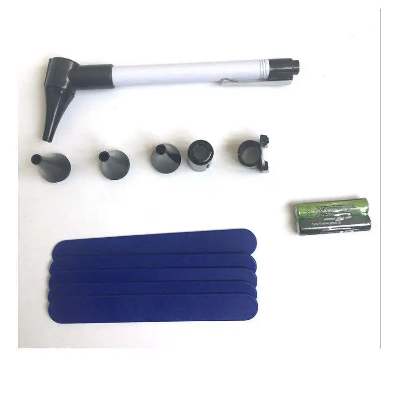 Factory Wholesale Hot selling Medical Penlight otoscope ophthalmoscope set with tongue depressor