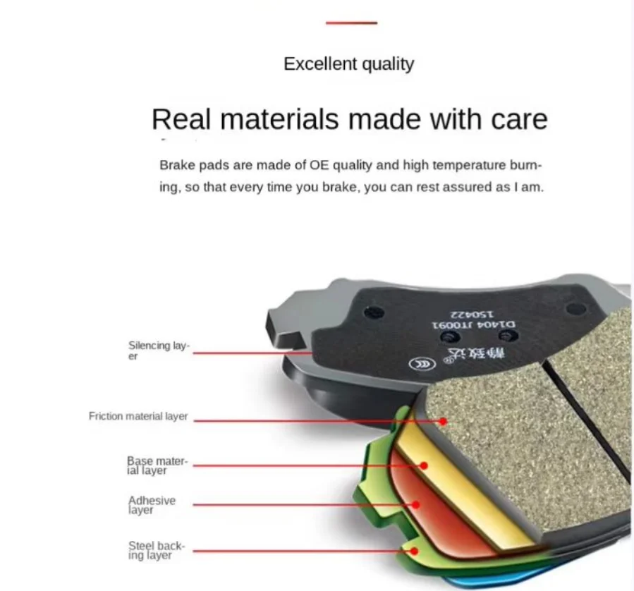 cars spare parts systems brake pads manufacturer 58101-C5A00 58101C5A00 D1962 58302-C5A00 58302C5A00 D1302 Brake Pads