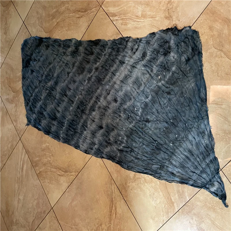 Оптовая продажа от производителя однотонный Окрашенный и морщинистый длинный шарф 100% из