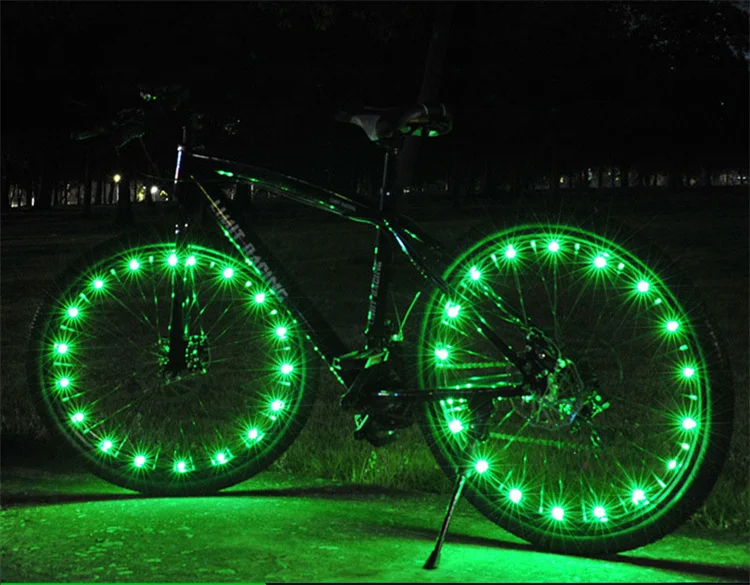 Bicycle Spoke Lights Hot Wheels Night Cycling Light Running