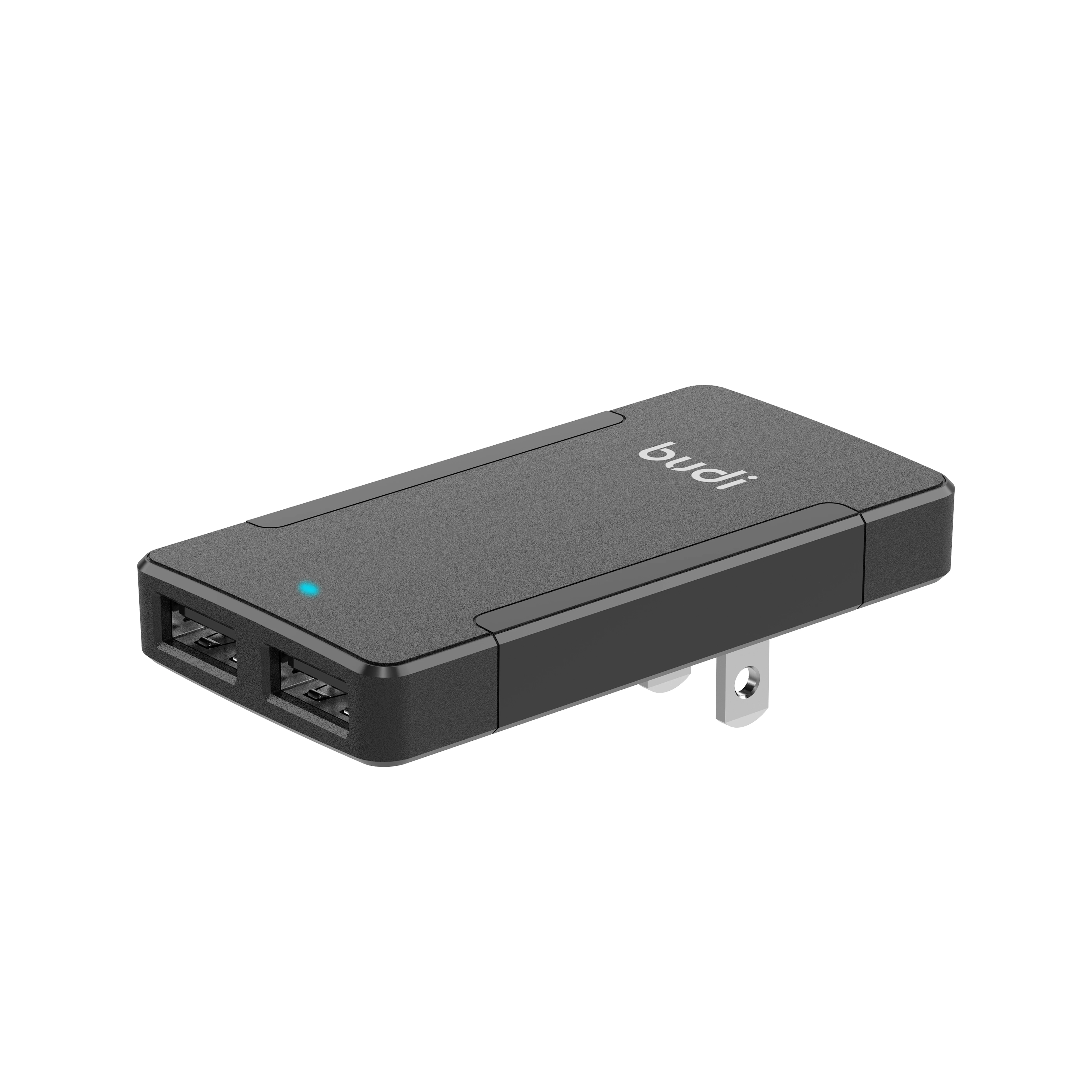 New Portable Electronic Outlets world travel adapter with 2 usb charger 5v 3.4a EU/US/UK AC Plug Slim charger For Mobile phone