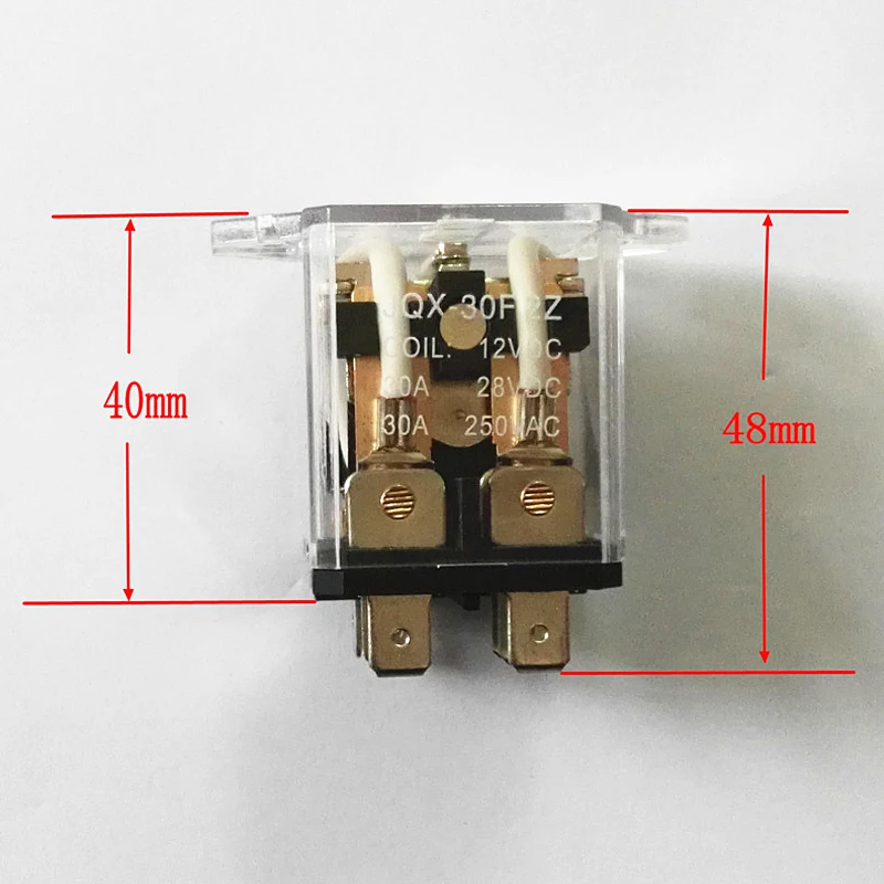 JQX-30F / 60F / 62F 10A 250VAC Electrical equipment power Relay