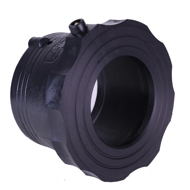 Factory Custom PE100 level Plastic Tubing Electrofusion Pipe Fittings HDPE Electric Melting Flange