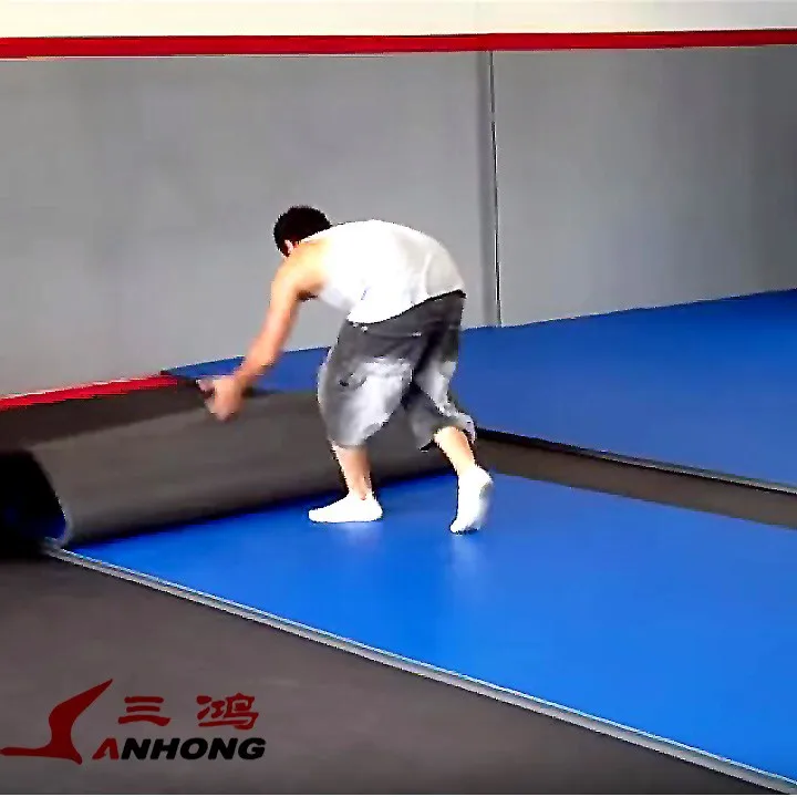 Cheerleading Tumbling Karate Rolled Up Mats for Sale
