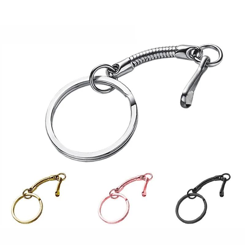 Ceamere Gift Metal Key Ring Chain Stainless Steel Keyring Key Chain