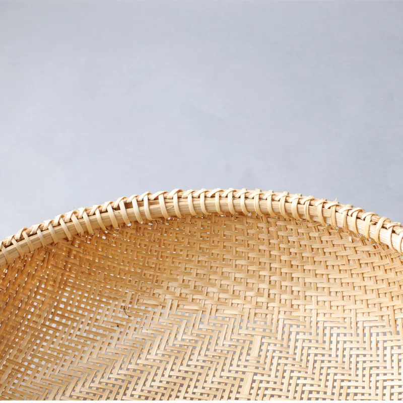 Egg Basket Bamboo Dustpan Storage Plaque Fruit Vegetable Placement