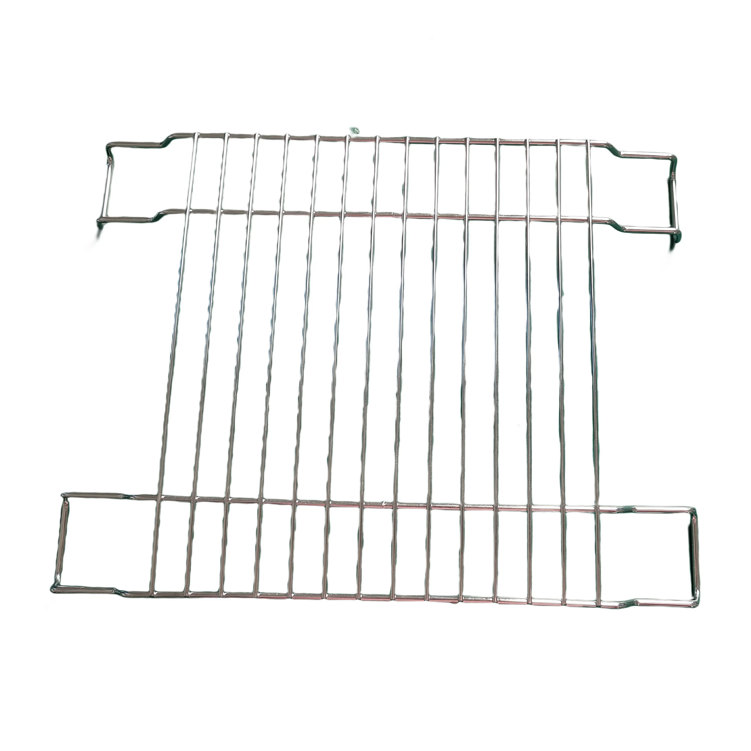 Durable Stainless Steel BBQ Grilling Basket for Meat Fish & Vetable Electric Infrared Cooker Spare Parts Square & round Shape