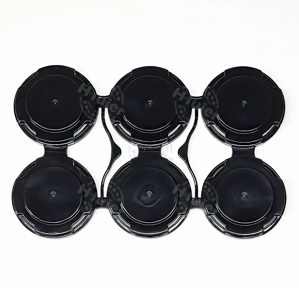 4 упаковки 6 упаковок hdpe переработанный пластиковый пивной алюминиевый держатель для держателя