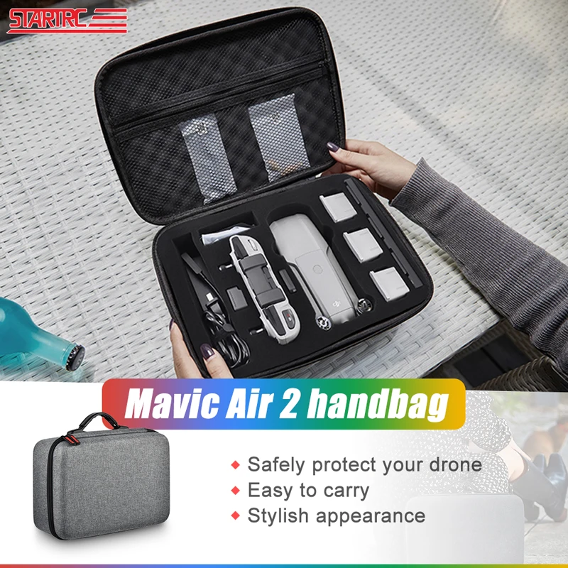 Portable Protection Custom Storage Bag Carrying Case for Dji Mavic Air 2 Handbag Drones Accessories