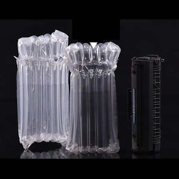 2022 Qpak Inflatable Air Column Perfectly Protect Bag And  Air Column Bubble Inflated Bags For Toner Cartridge