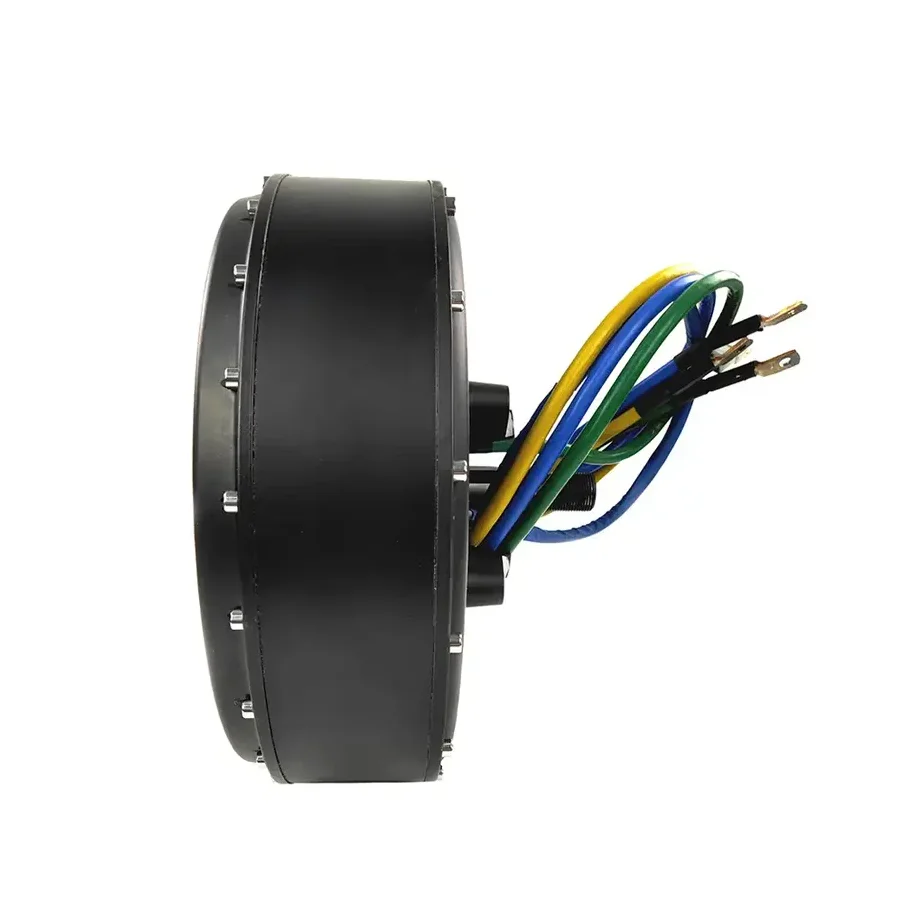 Speed 800RPM~1000RPM Torque 378N.m Electric Car Wheel Motor Permanent Magnet Dc Brushless Hub Motor